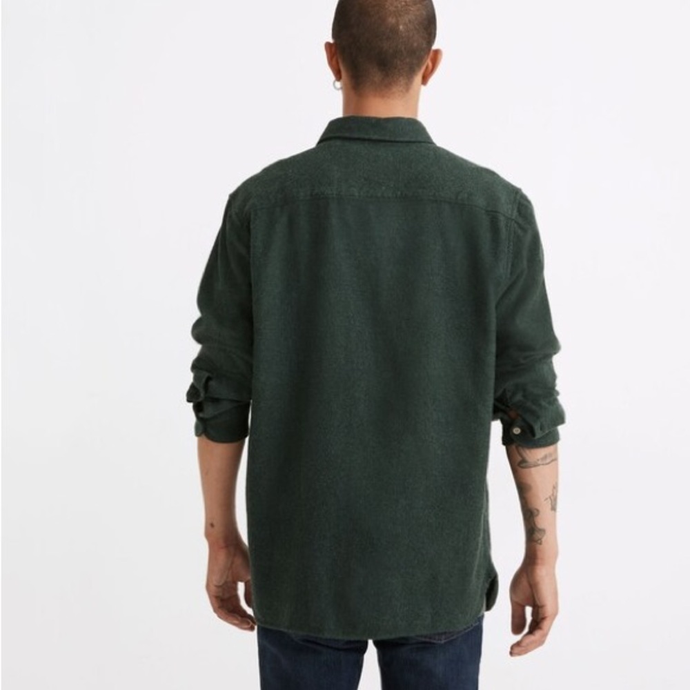 Madewell Sunday Flannel Perfect Long-Sleeve Shirt - Picture 3 of 7